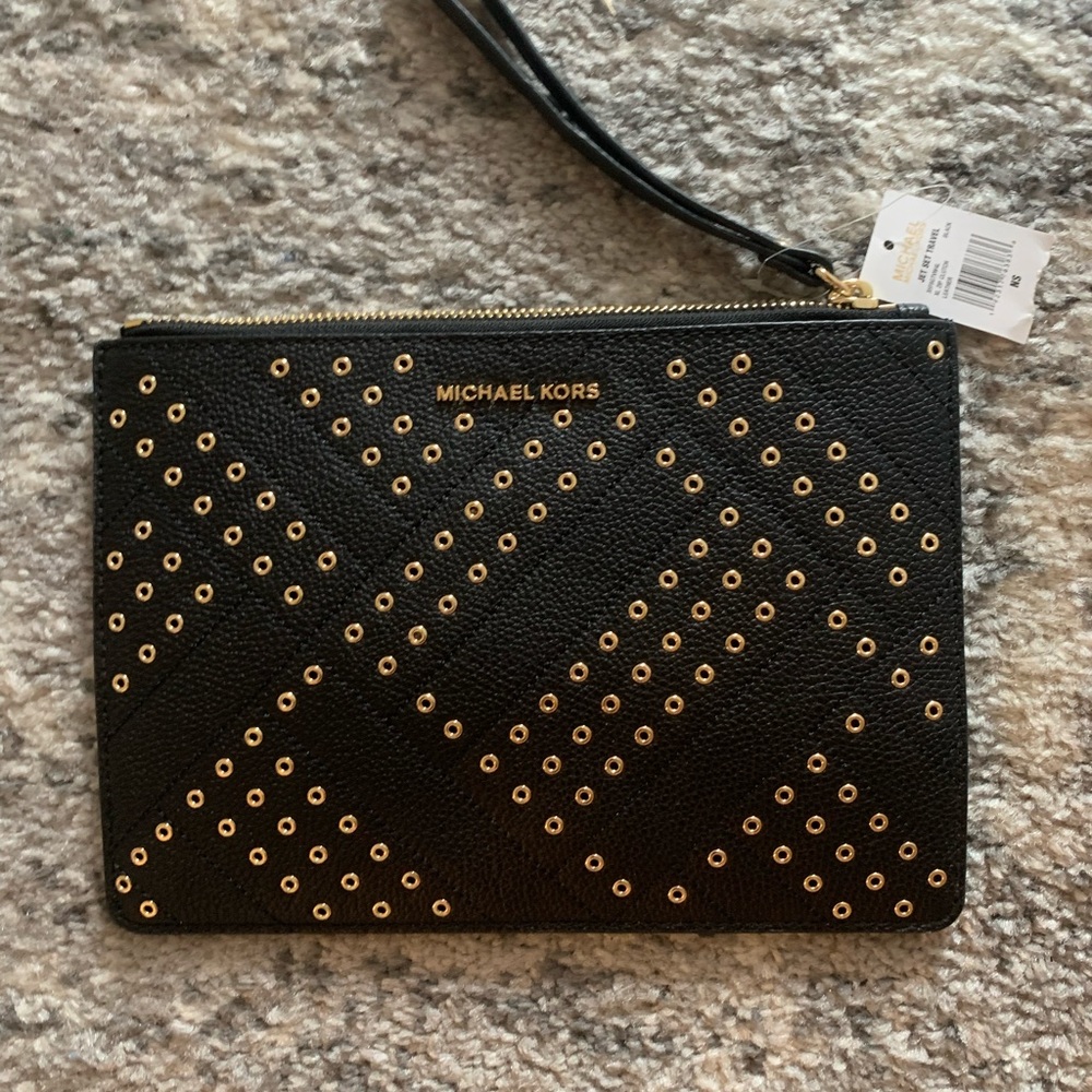 Michael Kors Jet Set Travel Xl zip clutch